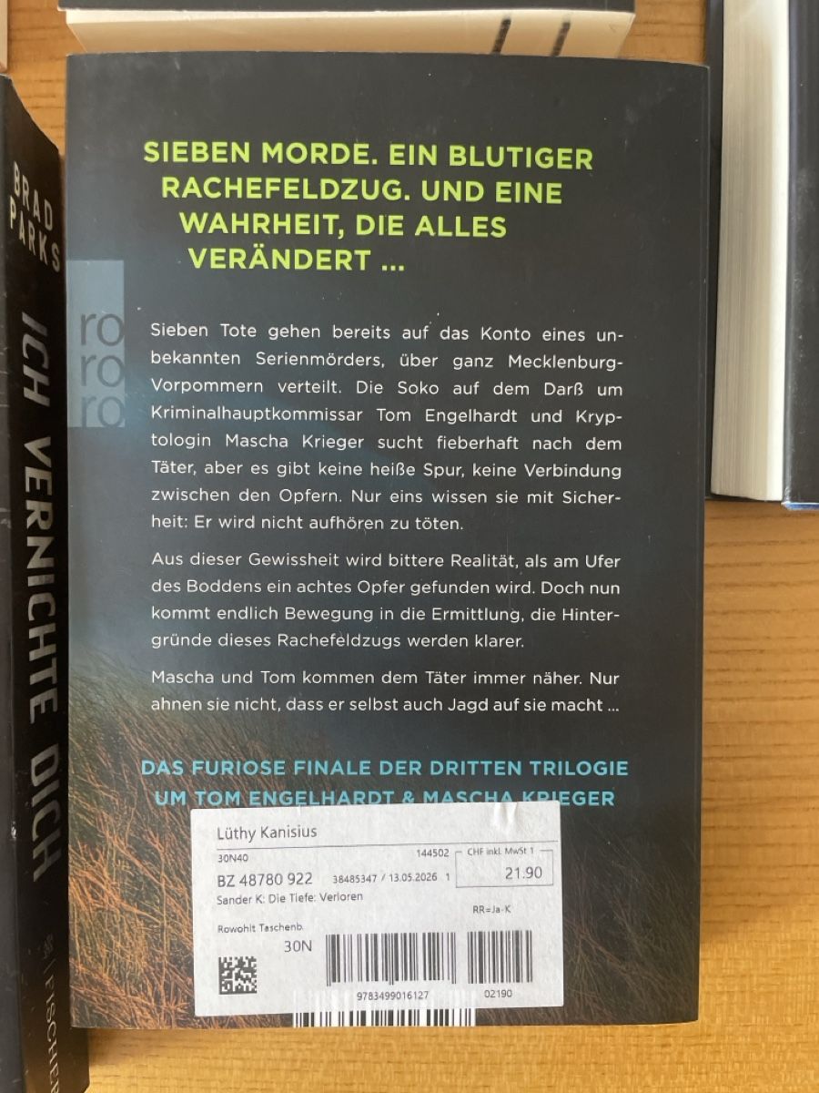 Livres: 5 Kriminalromane – D'occasion à Fribourg par Mymikrakra01 4