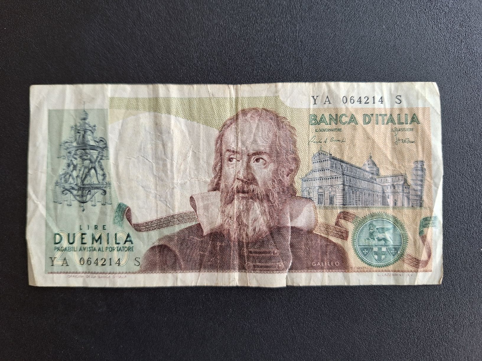Banconote: Italien 2000 Lire – Usato da Gossau ZH venduto da SwissJapan