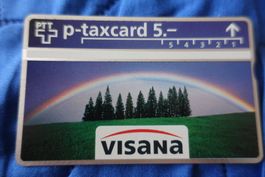 Visana PTT P-Taxcard 5 Fr., ungebraucht, Top Zustand!