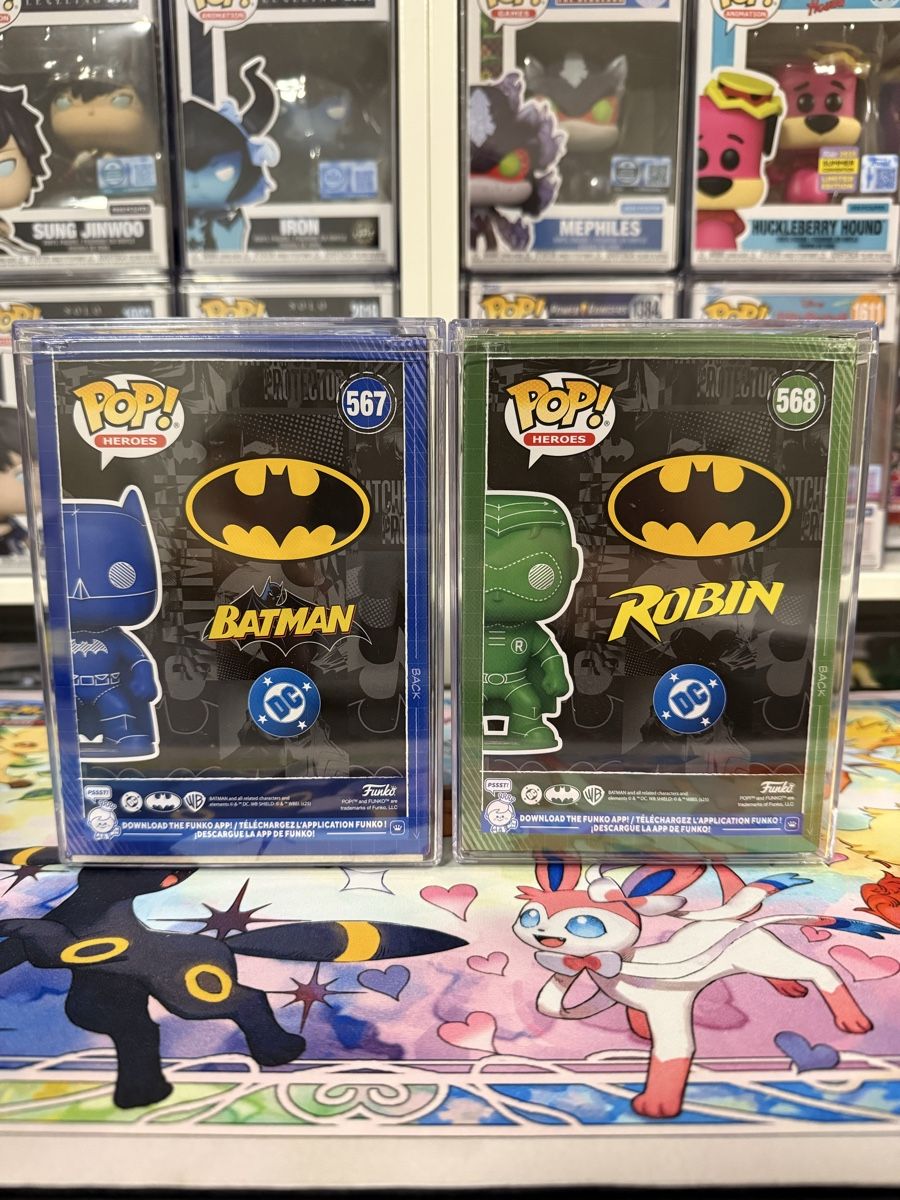 Funko Statuette: Funko Batman & Robin (Summer Convention 2025) – Nuovo (secondo la descrizione) da Flüelen venduto da alex_y88 2
