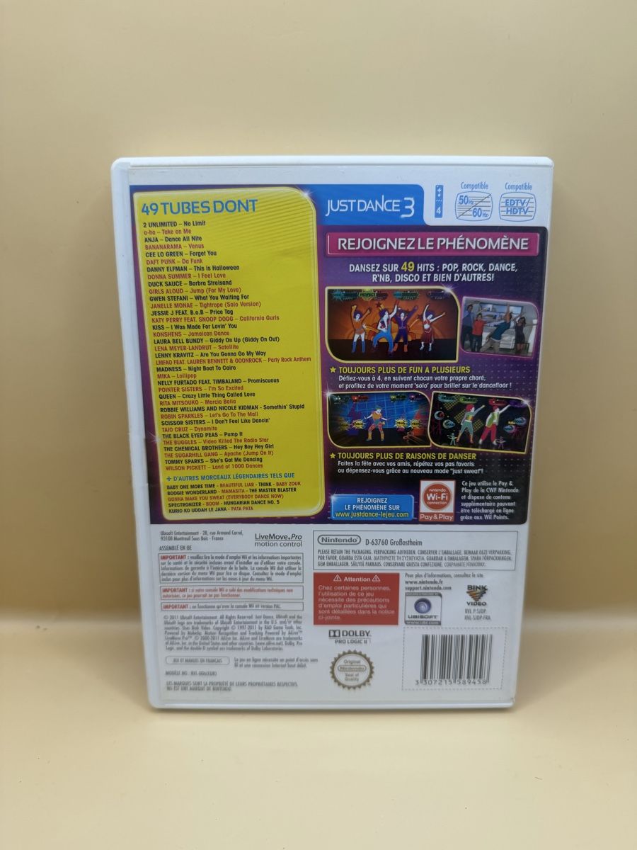 Giochi: Just Dance 3 Nintendo Wii – Usato da Genève venduto da sho_67qj 1