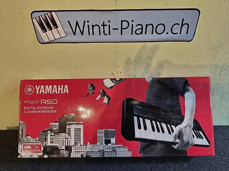 Yamaha Strumenti musicali: Keyboard Yamaha PSS-A50 neu – Nuovo e nell'imballaggio originale da Winterthur venduto da Winti-Piano 1
