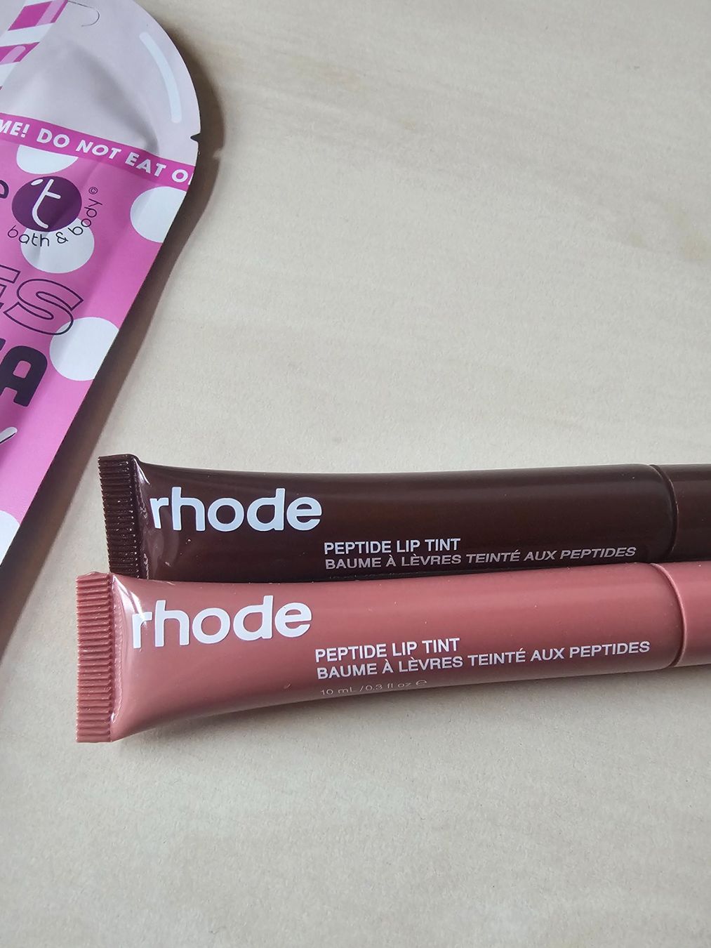 Cura del viso: 2 Rhode Peptide Lip Tints und zwei Masken – Nuovo (secondo la descrizione) da Balterswil venduto da Dikdik1992 1