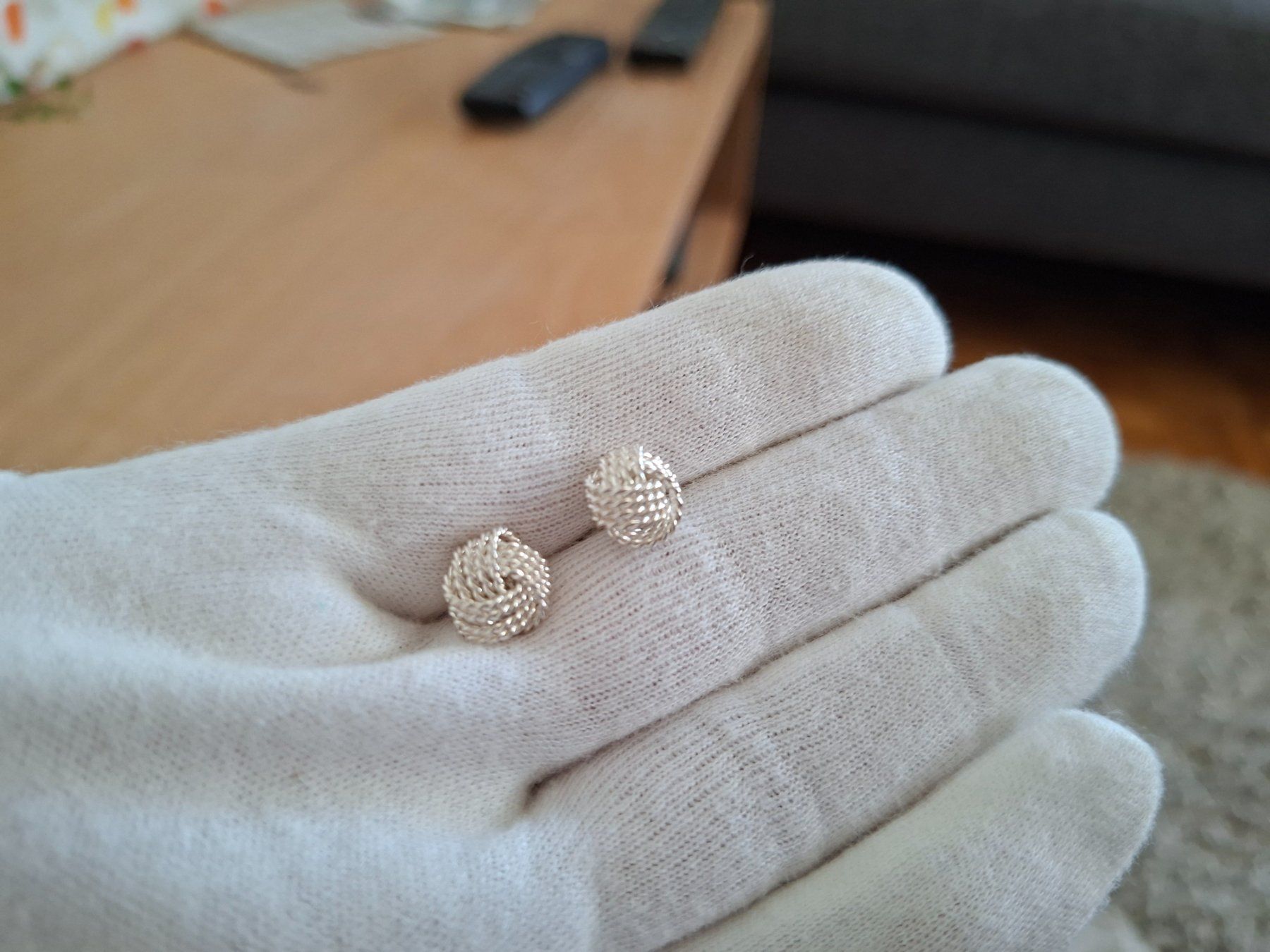 Tiffany & Co. Orecchini pendenti & Orecchini a lobo: Tiffany&Co.Twist Knot Stud Earrings/Ohrstecker/Silver 925! – Usato da Goldach venduto da mamakotzi 1