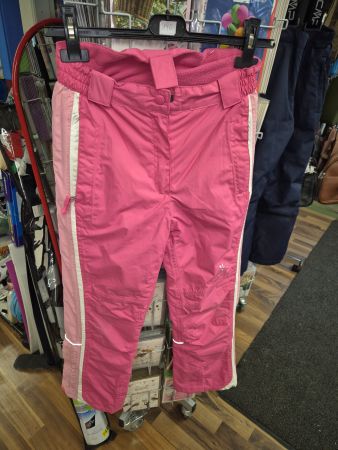 Skihose Kinder Pink mit Schneefang gr 140 gut erhalten B