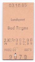 Billette Landquart - Bad Ragaz