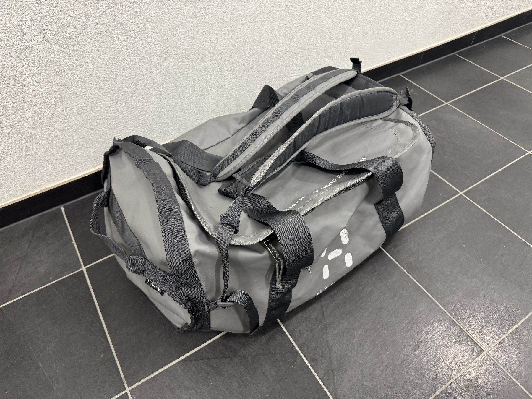 Haglöfs Taschen: Häglöfs Lava 90 Tasche grau – Gebraucht aus Kestenholz von ste_dt6j
