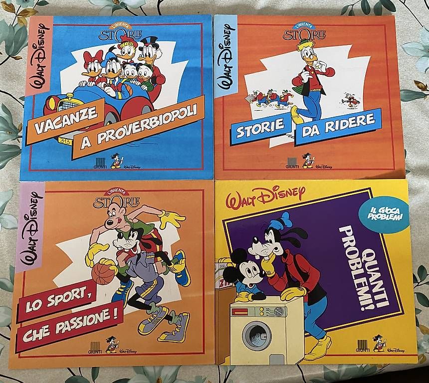 Bücher: 4 libri gioco Walt Disney Libri vintage – Gebraucht aus Castel San Pietro von sab_lj2d