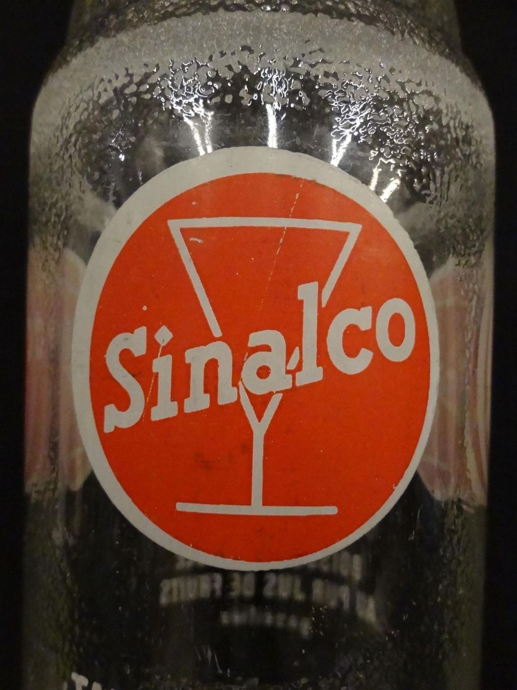 Sinalco Bicchieri, Caraffe & Bottiglie: alte Flasche SINALCO 1962 BÜLACH – Usato da Kerzers venduto da Flaschenposten 3
