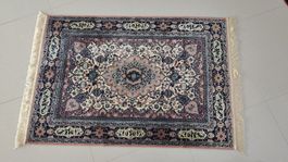 Perserteppich – Medaillon-Design, Pastelltöne