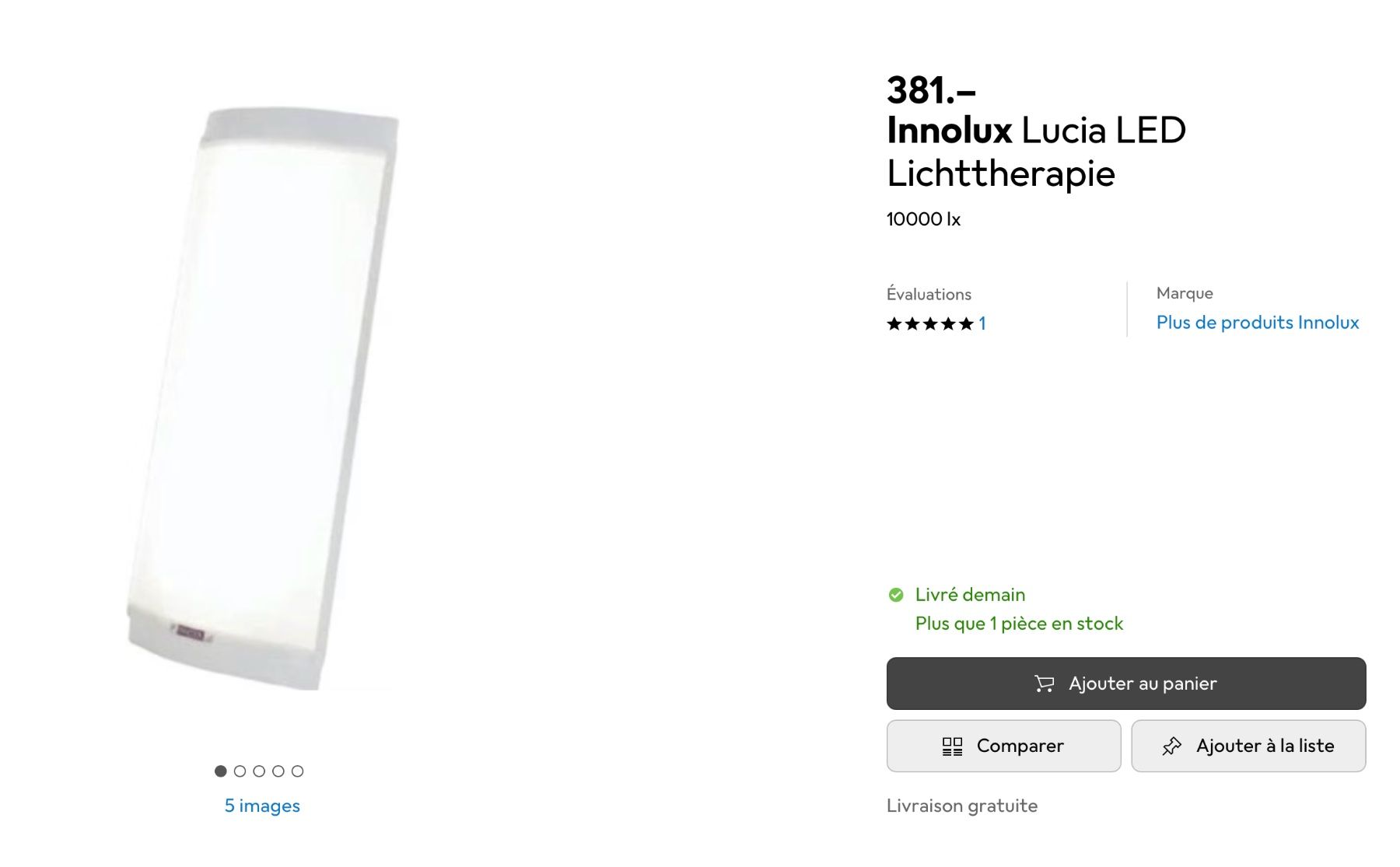 Attrezzature mediche: Luminothérapie - Lucia – Usato da Ecublens VD venduto da bobryan1024 2