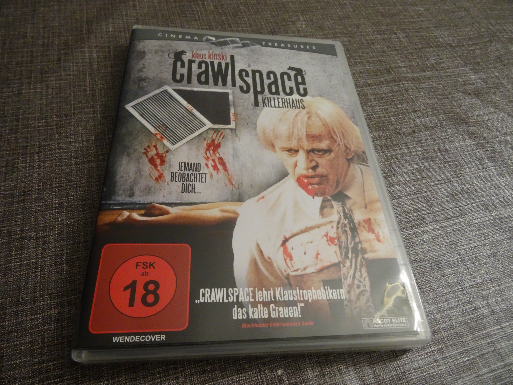 Tutti i DVDs: DVD Crawlspace Killerhaus Klaus Kinski – Usato da Olten venduto da Disc-Verkauf