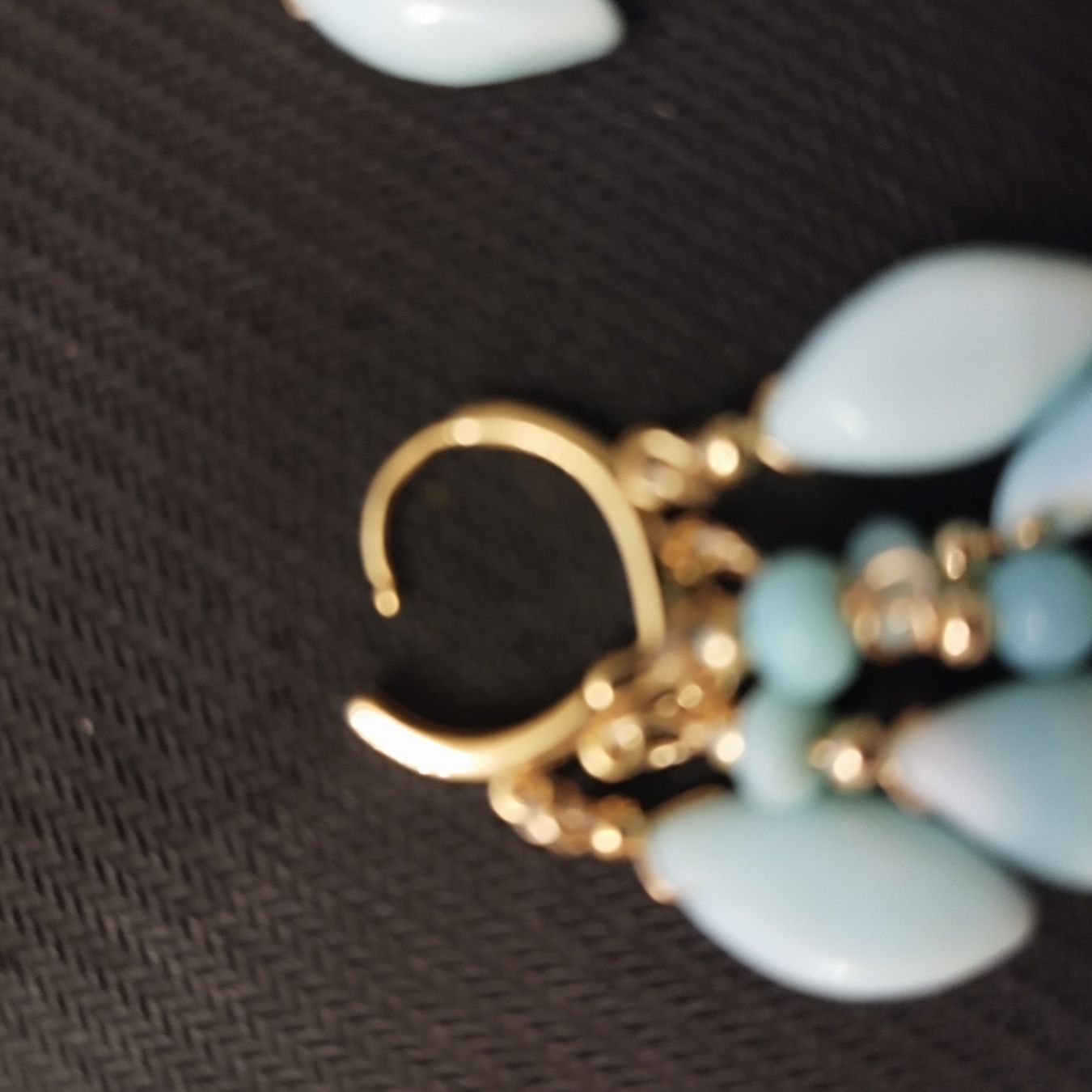 Ohrringe & -stecker: 2 st. -Peru Blue Opal+ Green Precious Gemstone Earrings – Neu (gemäss Beschreibung) aus Basel von pro_79rs 2