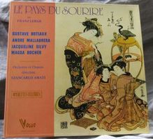 Le Pays du Sourire Franz Lehar Amati LP Vinyle 33 tours 1973