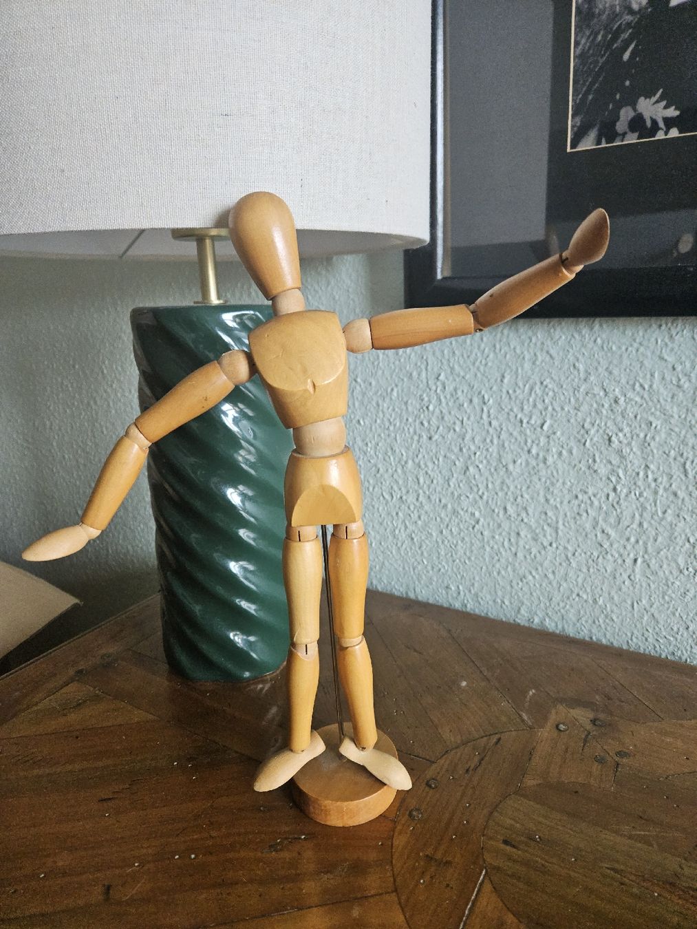 Statuette: Manequin articulé de peintre – Usato da Thônex venduto da lacomtessedesfees