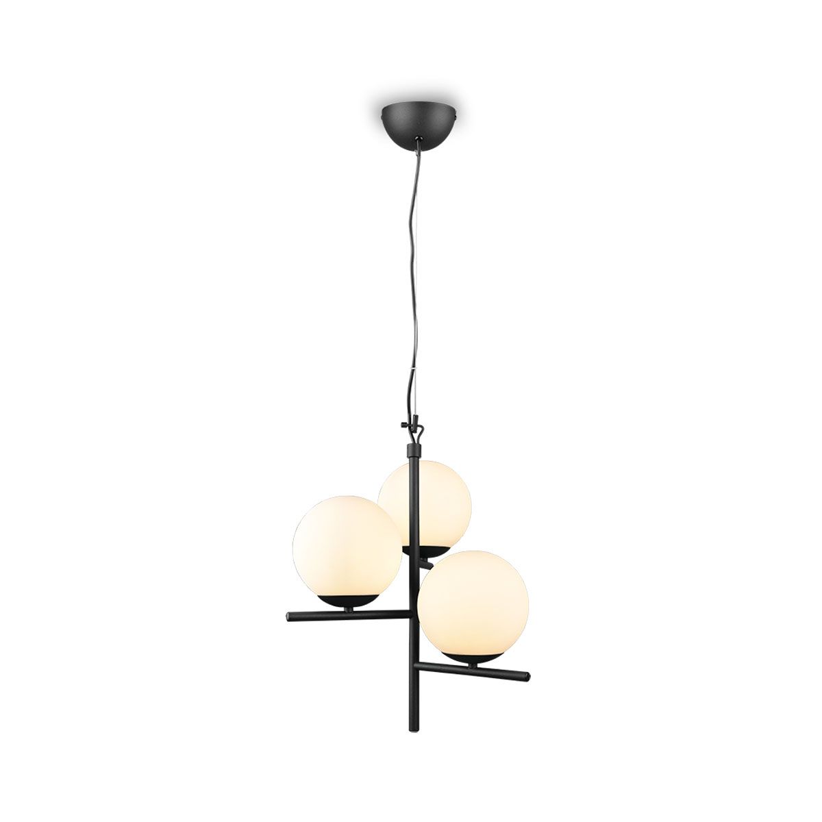 Lampadari & plafoniere: Pendelleuchte, Schwarz, Höhe anpassbar – Nuovo (secondo la descrizione) da Kreuzlingen venduto da Smart-Light 3
