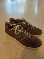 Herren Sneaker PRADA braun Leder Grösse 40 guter Zustand