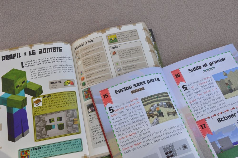 Minecraft combat guide officiel [ LOISIRS Février ] | Clasf