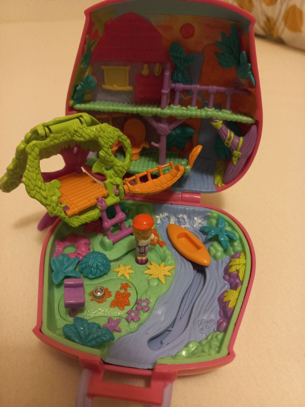 Polly Pocket Spielzeuge: Polly Pocket 1996 Jungle adventure  – Gebraucht aus Le Landeron von Liline89 1