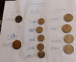Münzen Diverse Dänemark 1950 - 1965