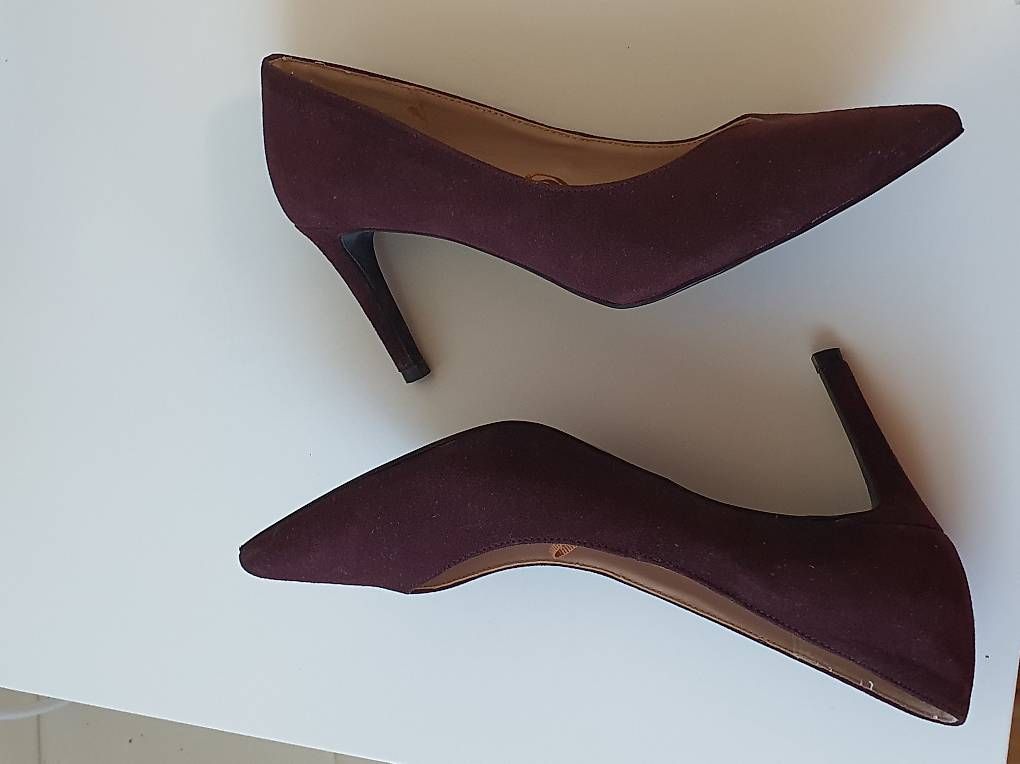 Scarpe da donna: Escarpins en daim bordeaux T37 H&M – Usato da Epalinges venduto da bel_6tzk 1