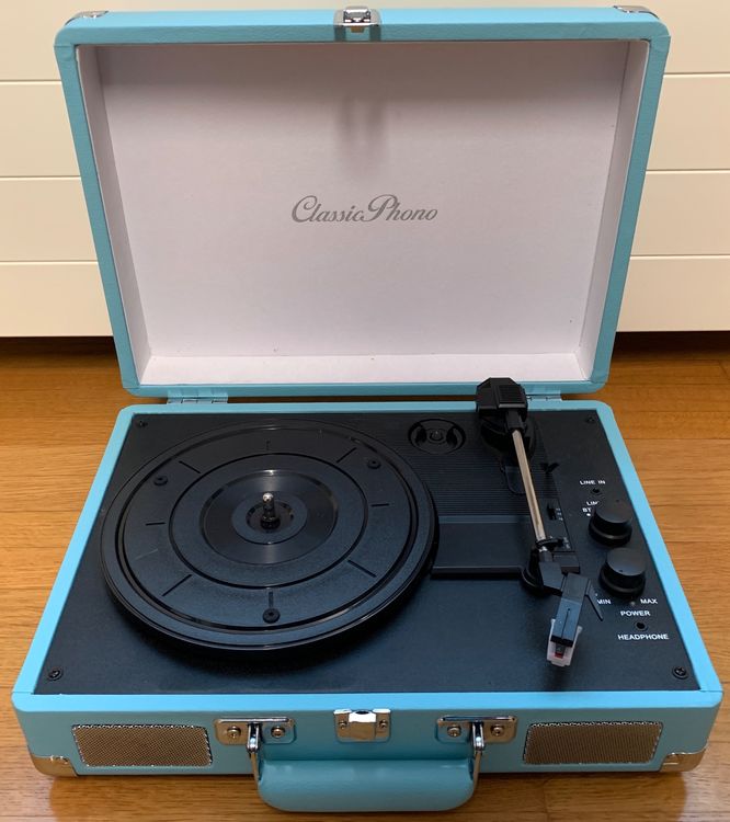 Lenco Classic Phono TT-11BU Plattenspieler in blau wie NEU (Gebraucht) in Oberegg für CHF 151