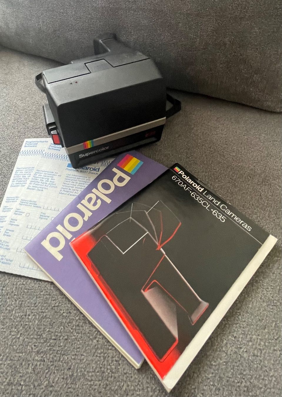 Polaroid Kamera: Polaroid Land Camera 635 Supercolor – Gebraucht aus Spreitenbach von Eidgnoss 4