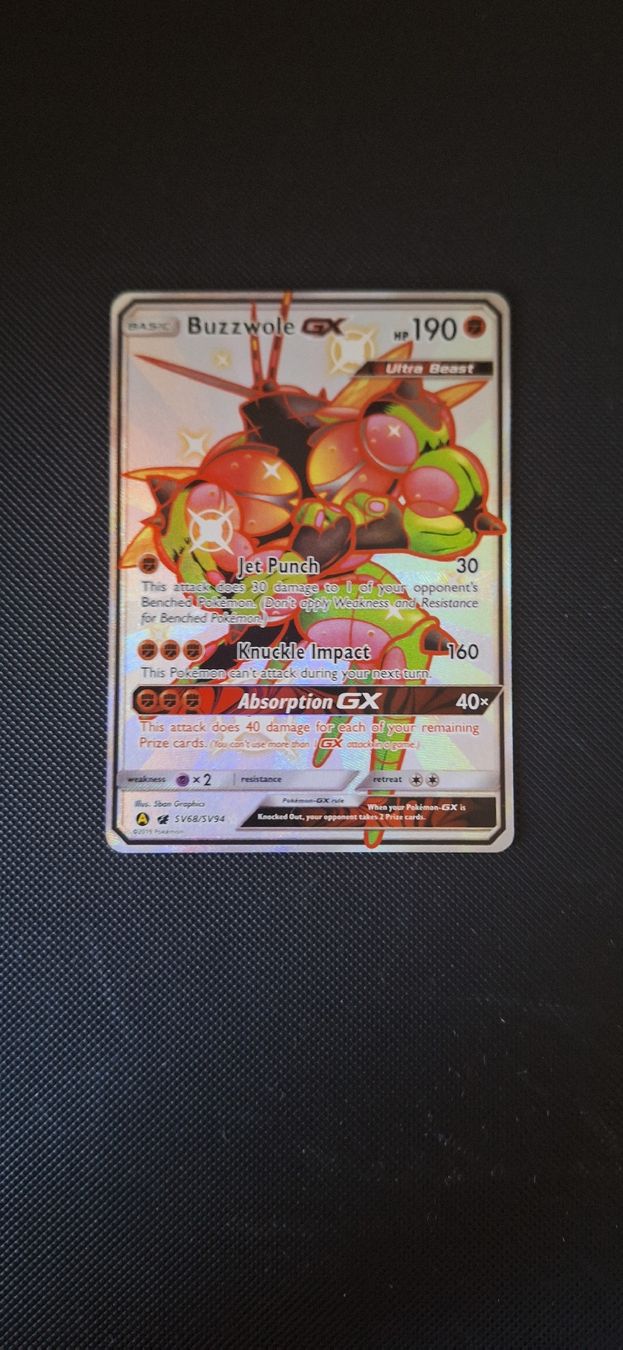 Cartes: Buzzwole GX Hidden Fates – Neuf (Voir description) à Riehen par rah_rr6c