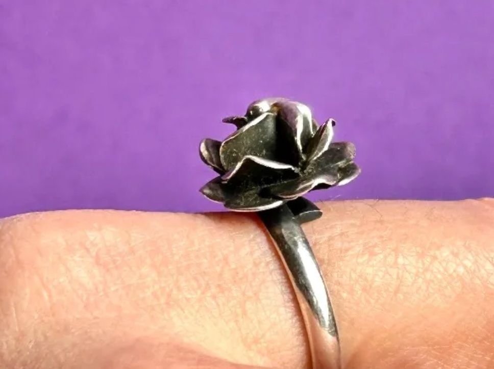 Anelli: Silberring Rose (57) – Usato da Laufen venduto da Bellebellezza 5