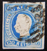 Portugal Kat. 24 gest. 1866 Kat. 100 Euro