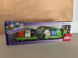 Siku Super Serie 3813 Recycling-LKW-Zug 1:55 boîte abgerisse