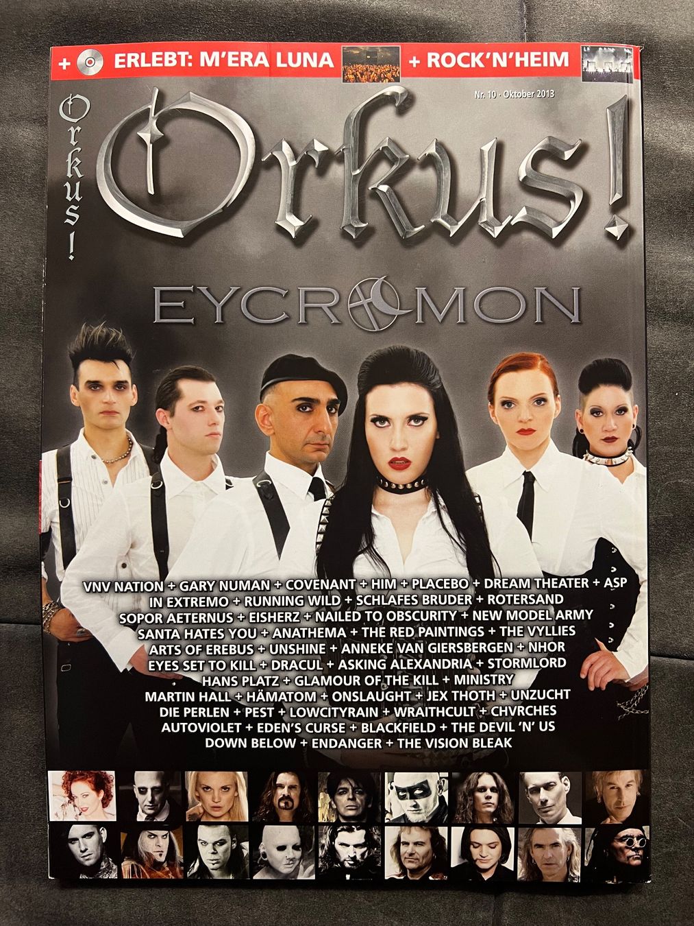 CD: Orkus! Nr. 10 Oktober 2013 + CD Compilation 93 – Usato da Zürich venduto da rigani 1