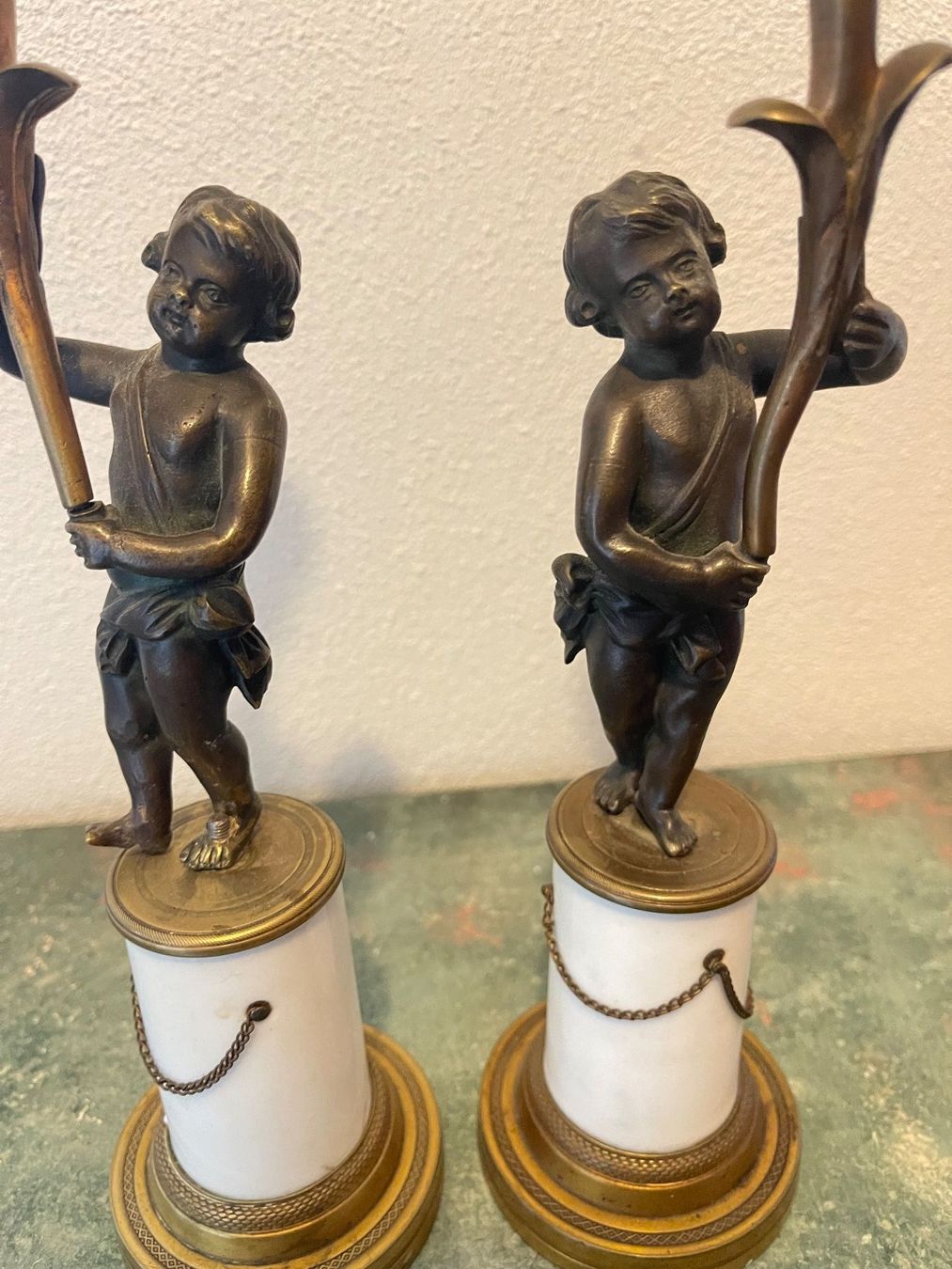Portacandele: Wunderschöne Kerzenständer antik Bronce – Usato da Villnachern venduto da socondlife 1