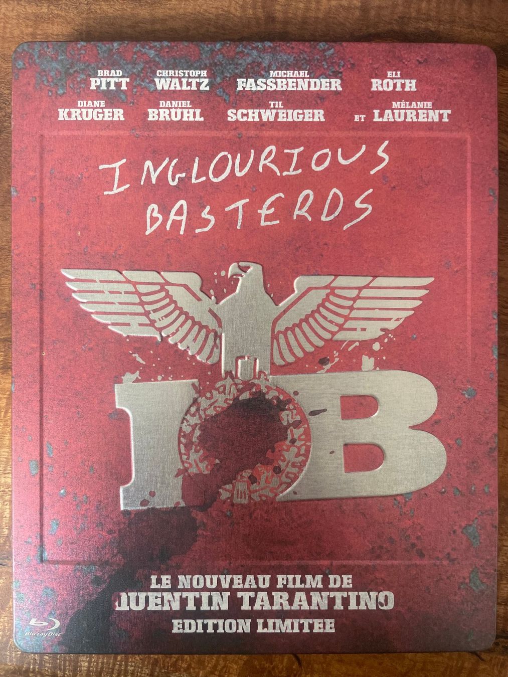 Tutti i DVDs: Inglorious Basterds steelbook blu-ray – Usato da Vevey venduto da c_lathion
