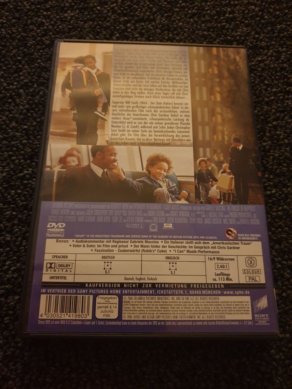 Alle DVDs: DAS STREBEN NACH GLÜCK(2820) – Gebraucht aus Ruswil von M71 1