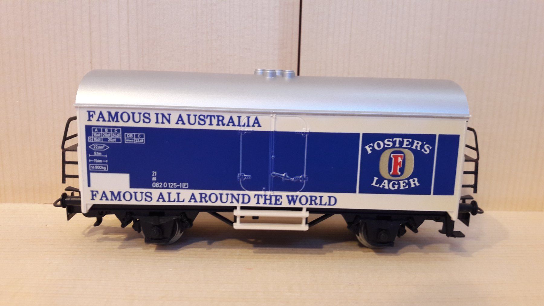 Märklin Modellini di ferrovie: Märklin HO AC : DB wagon frigo "Forsters" – Usato da Buttes venduto da Cafe2005 2