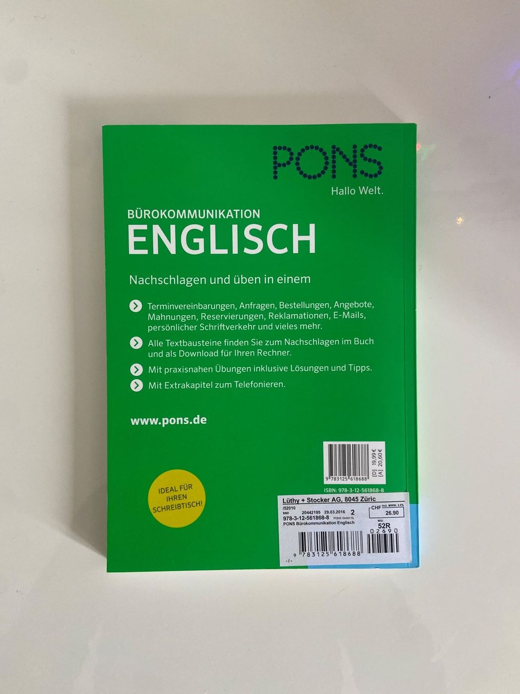 Bücher: PONS Bürokommunikation Englisch – Neu (gemäss Beschreibung) aus Zürich von dedasiba 1