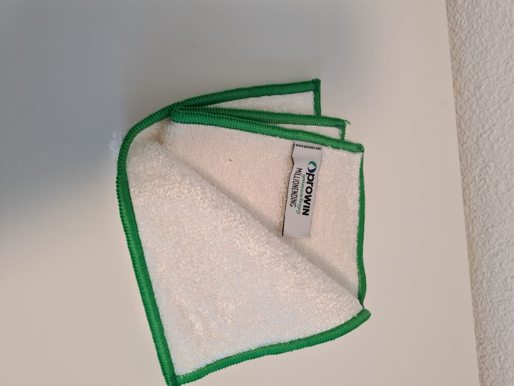 ProWIN Millionending Black - Panno In Viscosa Di Bambù - Confezione Da 2 - Riutilizzabile, Assorbe Grasso E Liquidi - Eco-friendly