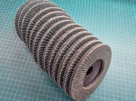 TAF Lamellenscheiben LVZ42, Zirkonkorund, Korn 40, 125mm