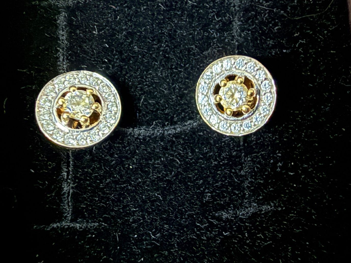 Orecchini pendenti & Orecchini a lobo: Gelbgold Ohrstecker 585, 14K – Usato da Spiegel b. Bern venduto da Rogger72