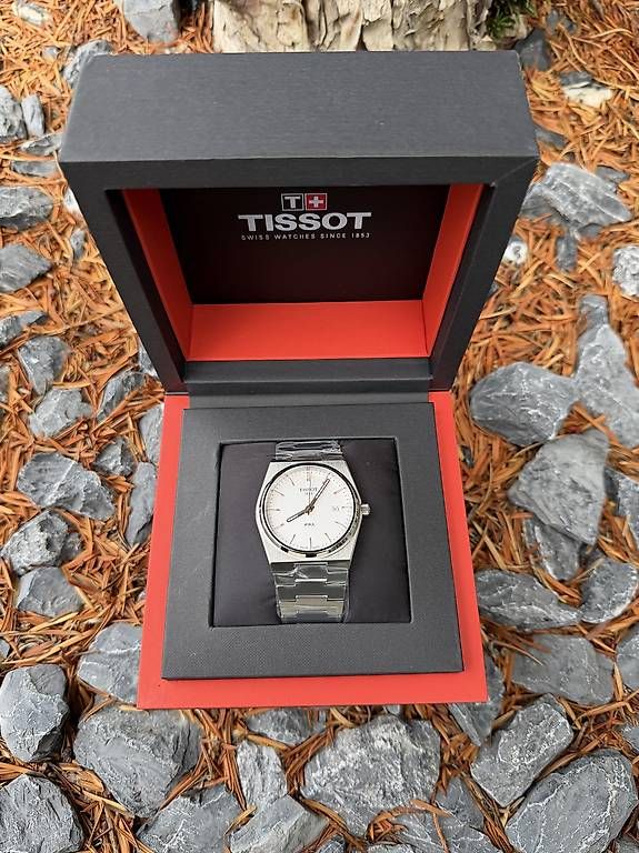 Orologi: Tissot PRX 40mm Weiße  – Nuovo e nell'imballaggio originale da Monthey venduto da vla_x7fz 1