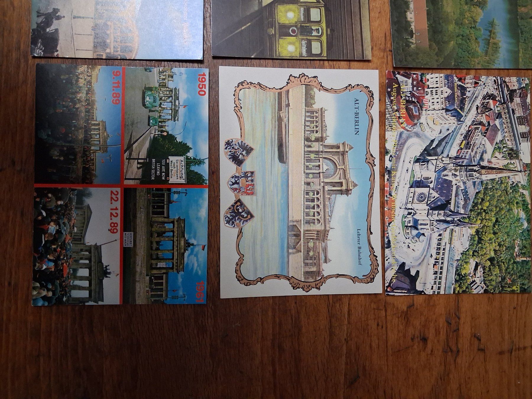 Cartoline postali: 13 Postkarten "Kunst & Bild" von Berlin – Usato da Zürich venduto da rald 8