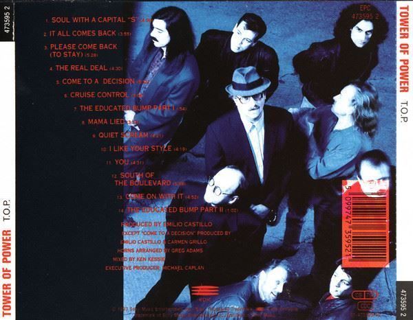 CD: Tower Of Power – T.O.P. – Usato da St.Gallen venduto da jalamusic 1