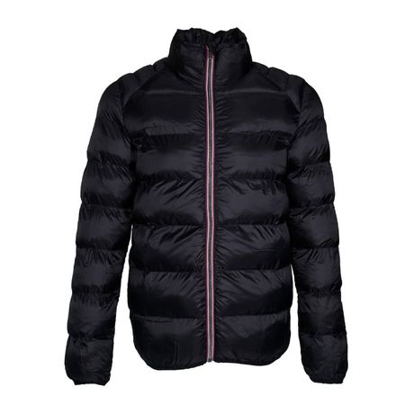trendige Steppjacke von Lhotse, Downlook, schwarz Gr.M 50