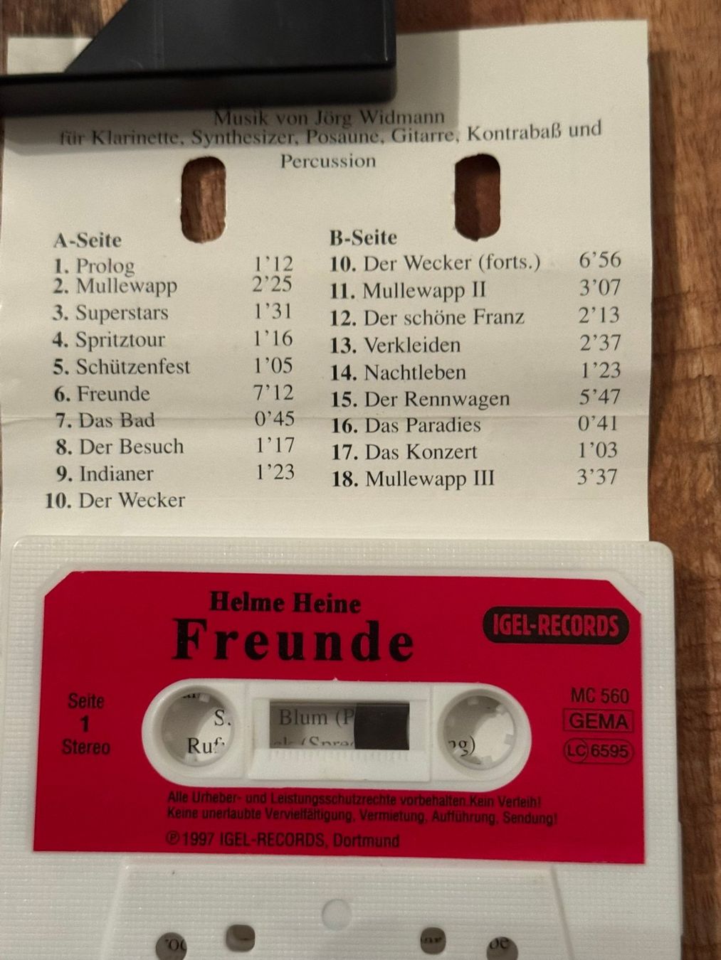 Musicassette: Kassetten: Sing mit uns, Freunde - Kinderlieder Klassiker – Usato da Uhwiesen venduto da mic_kd6g 3