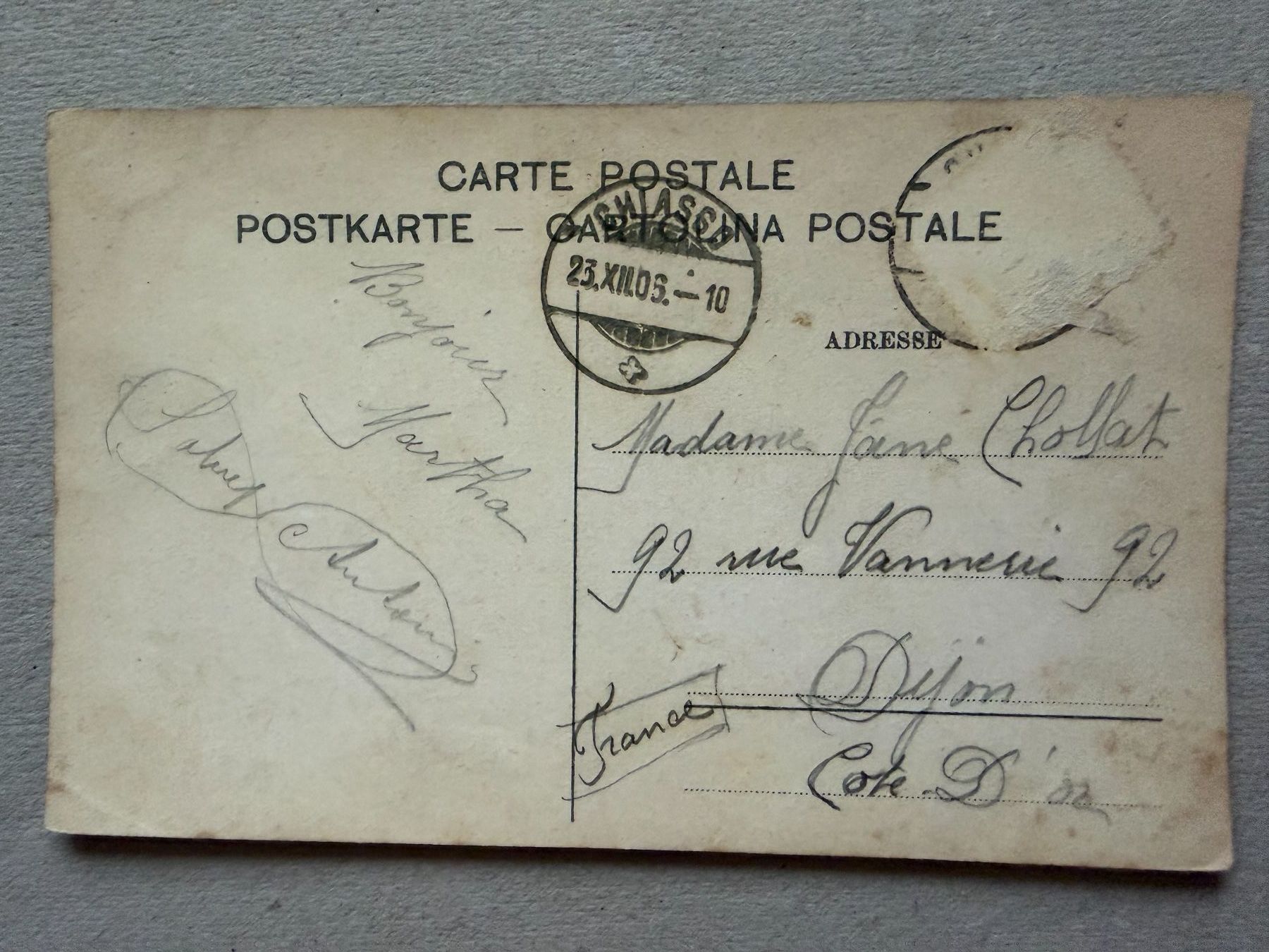 Cartoline postali: BASEL - Neue Rheinbrücke  - Ansichtskarte – Usato da Tegerfelden venduto da siebenmacky 1