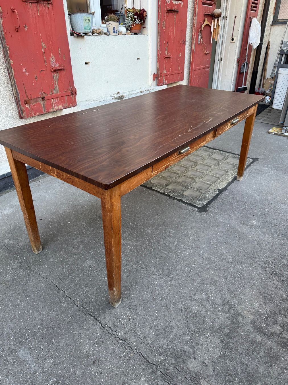 Tavoli: Grande table en bois – Usato da Vevey venduto da cburgle 1