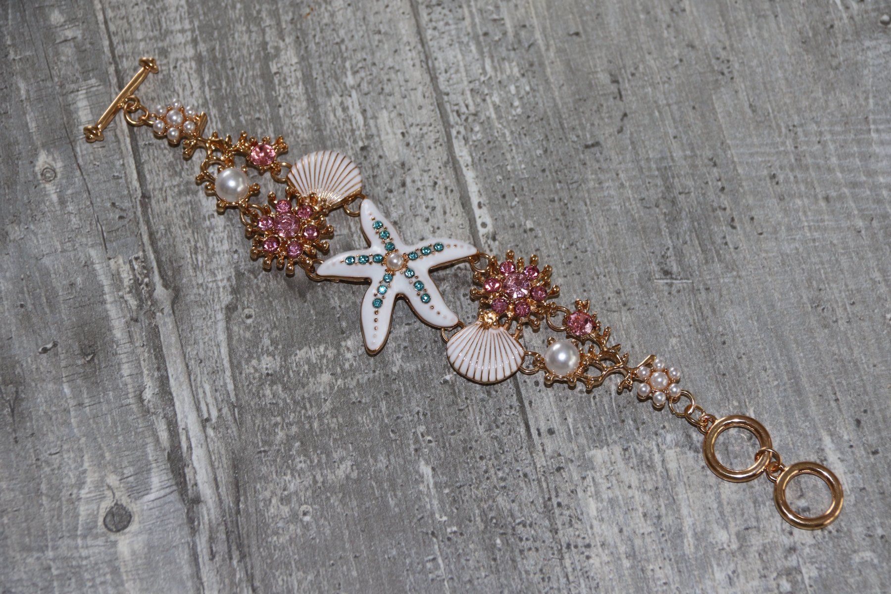 Bracciali & Braccialetti: Wunderschönes Seestern Armkette – Nuovo (secondo la descrizione) da Oberwil-Lieli venduto da Svetlana28 1
