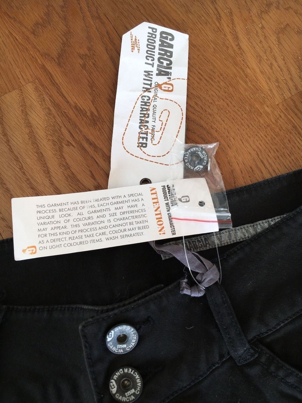 Pantaloni: Garcia - Hose, Coredo, schwarz, 30 – Nuovo (secondo la descrizione) da Luzern venduto da Jiggy_8898 2