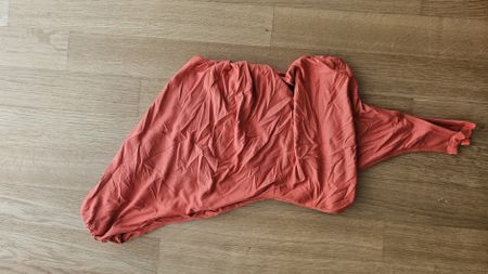 Haut Zara orange, taille S